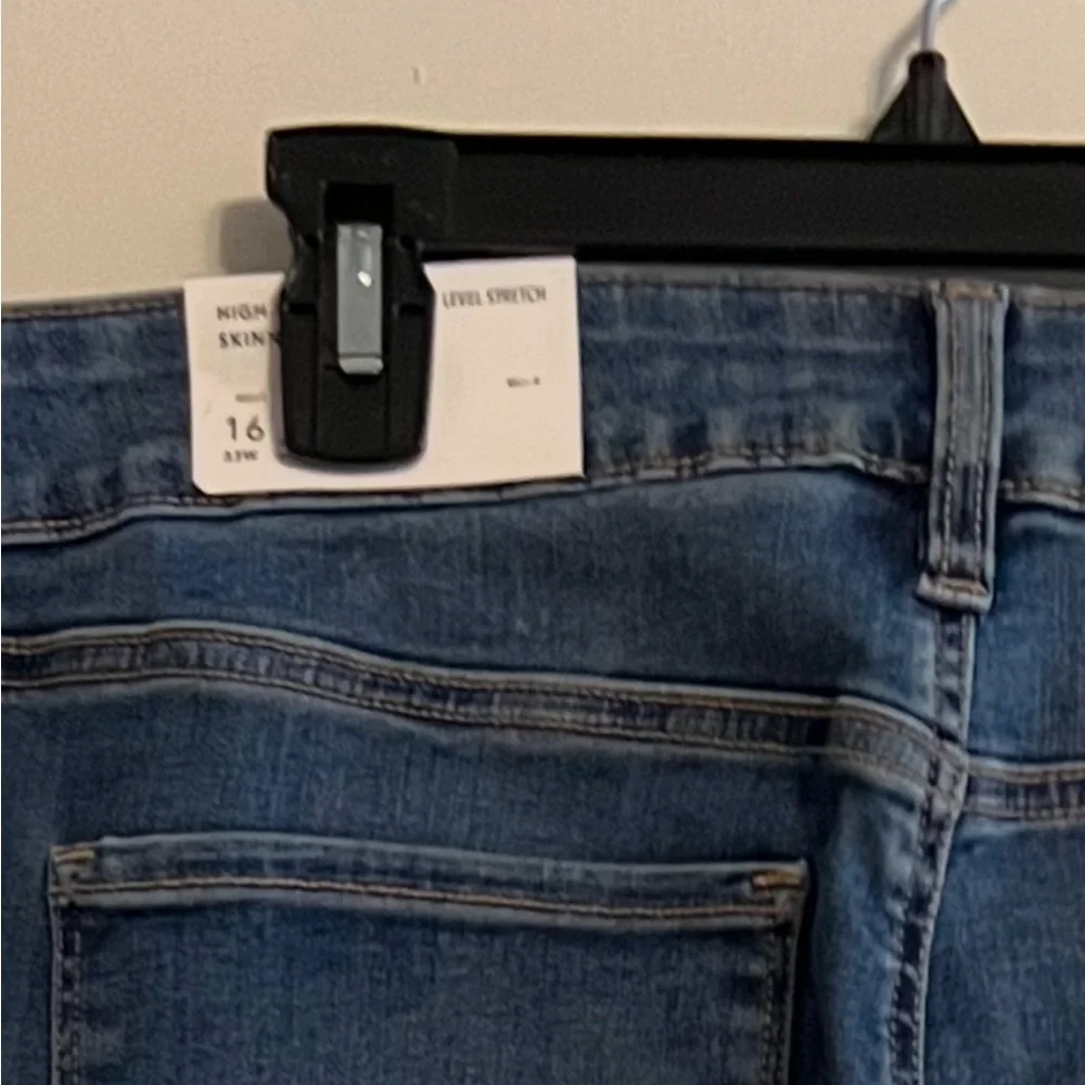 Level High-Waisted Skinny Kick Jean size 16L - Picture 4 of 4